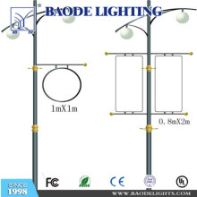7m Single Arm Galvanized Round /Conical Street Lighting Pole (BDP-10)